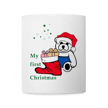 my first christmas - Tasse - Weiß - Vorne