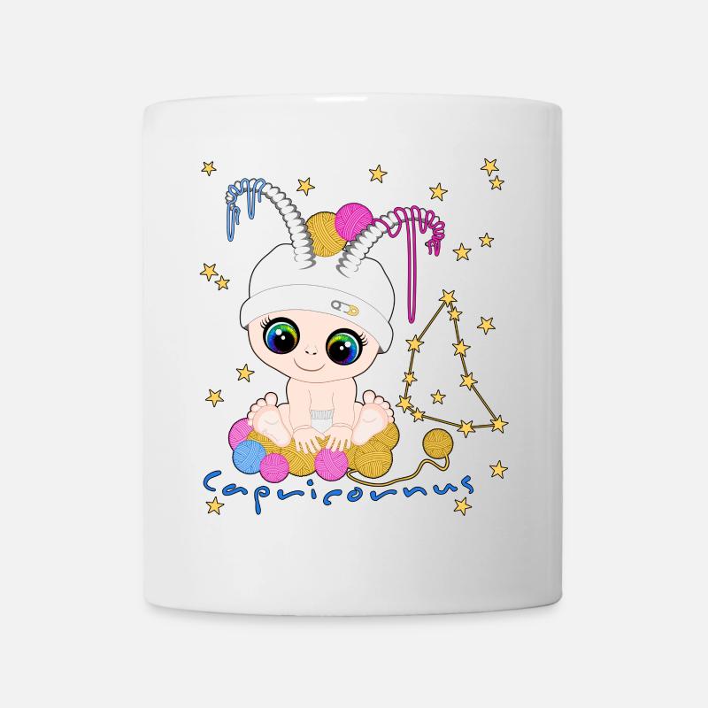 sternzeichen_capricornus - Mug - white