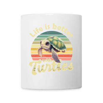 Turtle Sea turtle - Mug - white - Front