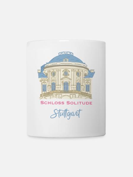 Stuttgart, Schloss Solitude, Deutschland - Tasse - Weiß