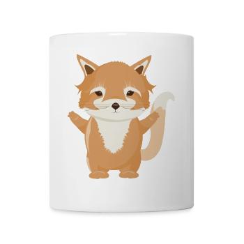 zauberhafter kleiner Fuchs ein niedliches Tier - Tasse - Weiß - Vorne