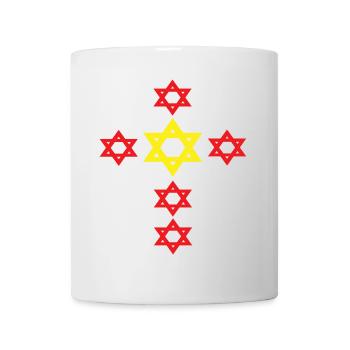 Jüdisch-christlich - Tasse - Weiß - Vorne