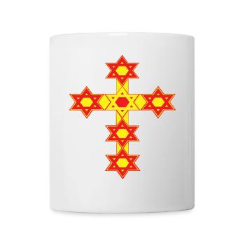 Jüdisch-christlich - Tasse - Weiß - Vorne