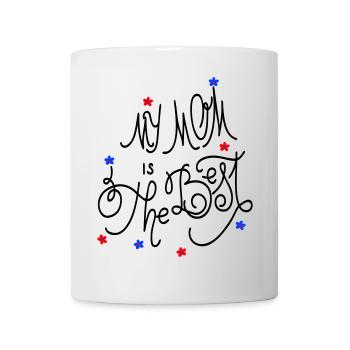 Fête des mères - Mug blanc - blanc - Devant