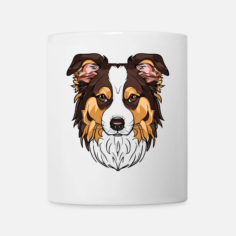 Ich liebe meinen Border Collie - Tasse - Weiß