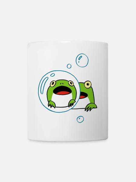 Grenouille kawaii - Mug blanc - blanc