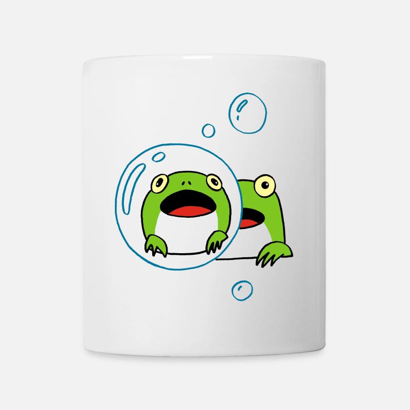 Grenouille kawaii - Mug blanc - blanc