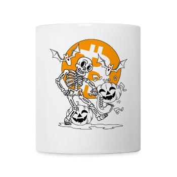 Ghoul's Halloween Bitcoin Party - Mug - white - Front