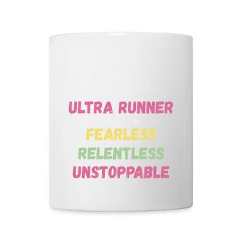 Ultra Runner - Intrépide. Implacable. Imparable. - Mug blanc - blanc - Devant