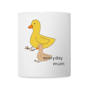 Maman canard - Mug blanc - blanc - Devant