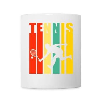 tennis, fan de tennis, jouer au tennis - Mug blanc - blanc - Devant