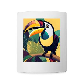Tukan - Tasse - Weiß - Vorne