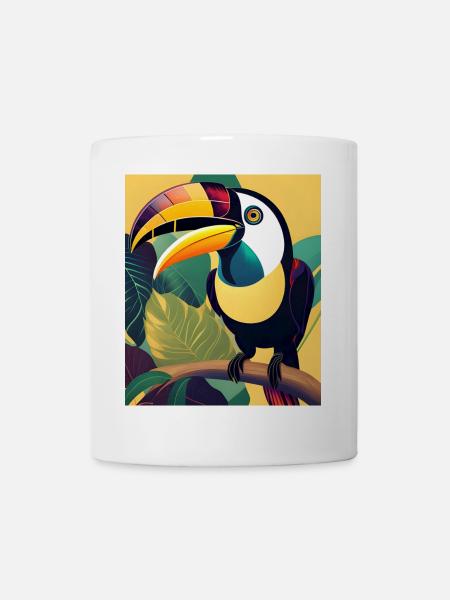 Toucan - Mug blanc - blanc