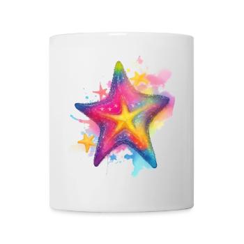 Seestern - Tasse - Weiß - Vorne