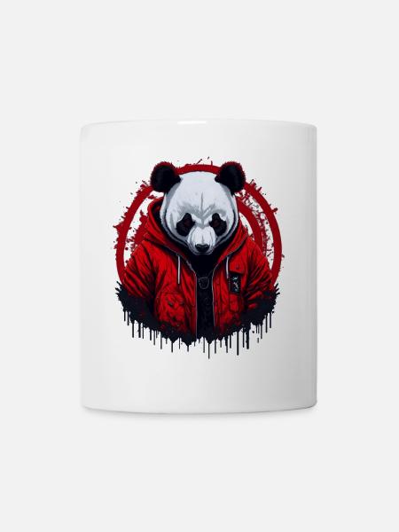 Panda Street Style - Mug - white