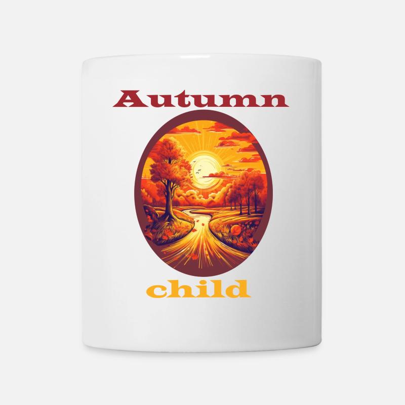 Enfant d’automne - Mug blanc - blanc