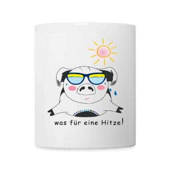 Sommer, Sonne Urlaub - Tasse - Weiß - Vorne