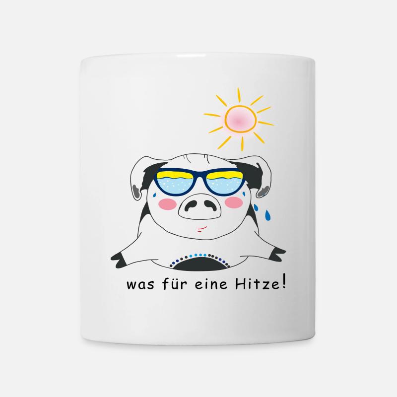 Sommer, Sonne Urlaub - Tasse - Weiß