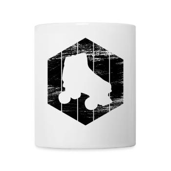 Roller Skates Drawing - Mug - white - Front