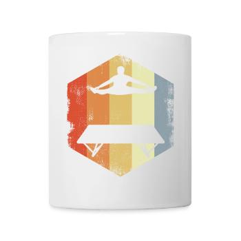 Trampoline athlete sketch - Mug - white - Front