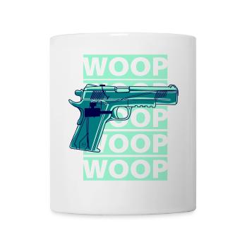 Woop Wasserpistole - Tasse - Weiß - Vorne