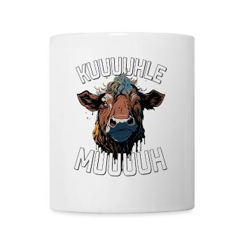 kuuuuhle Muuuuh - Tasse - Weiß - Vorne