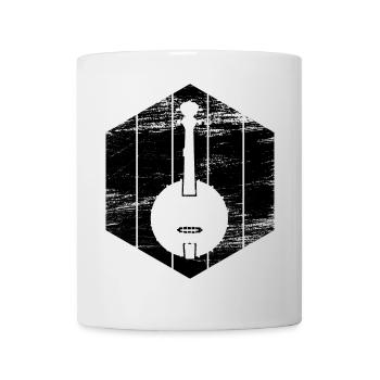 Banjo sketch - Mug - white - Front