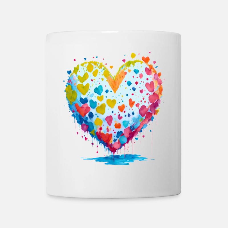 ich schenke dir meine Herz - Tasse - Weiß