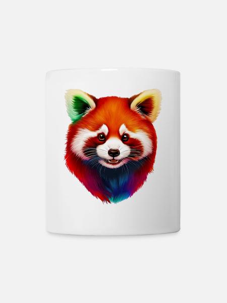 Kleiner Panda - Tasse - Weiß