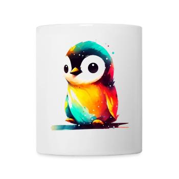 Pinguin - Tasse - Weiß - Vorne