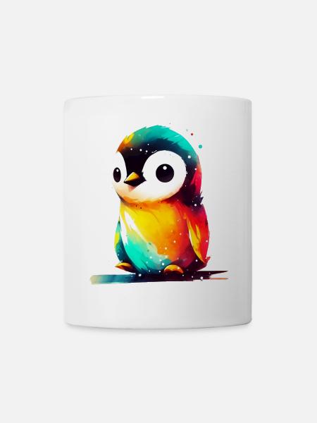 Pinguin - Tasse - Weiß