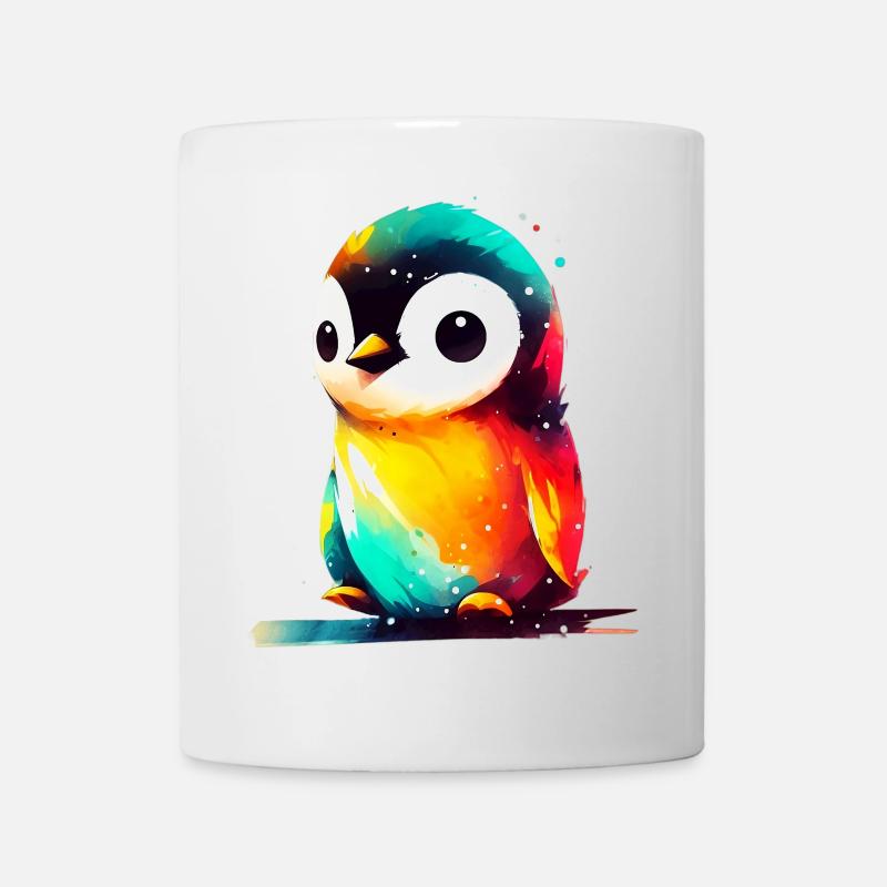 Pinguin - Tasse - Weiß