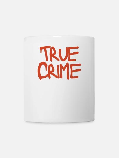 True Crime Queen - Tasse - Weiß
