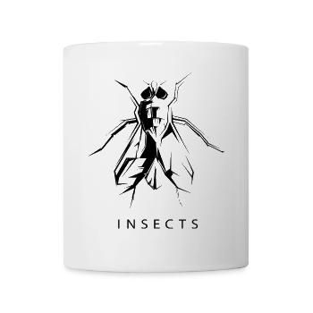 Insect Fly Drawing Sketch Insect Animals Icon - Mug - white - Front