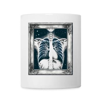 Medical Art Thoracic Painting Radiology - Mug - white - Front