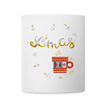 Café de l’Avent - Mug blanc - blanc - Devant