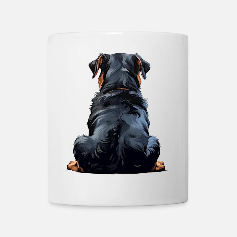 Rottweiler - Tasse - Weiß