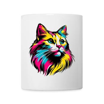 Cat - Mug - white - Front