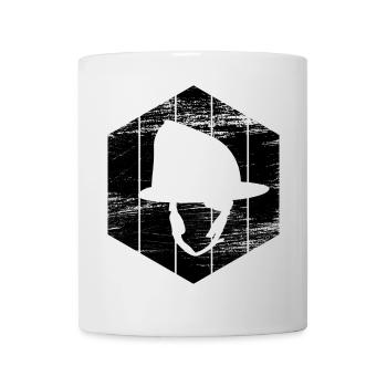 Firefighter's helmet - Mug - white - Front
