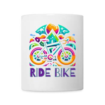 Cycling - Ride Bike design - Mug - white - Front
