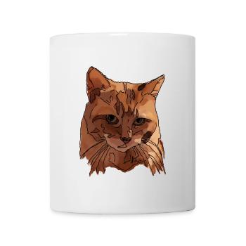 Chat - Mug blanc - blanc - Devant
