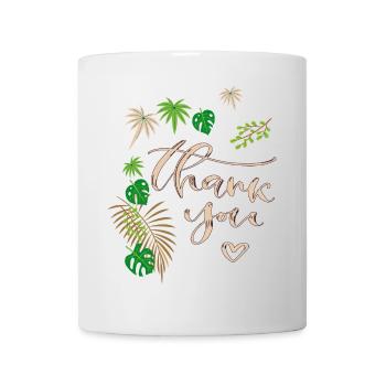 Thank you, thank you - Mug - white - Front