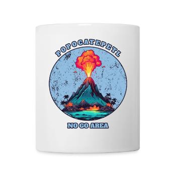 Volcan Popocatepetl - Mug blanc - blanc - Devant
