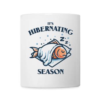 Hibernating Season Fish Funny Animals - Mug - white - Front