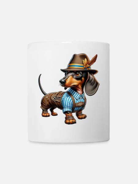 Teckel Bayern - Mug blanc - blanc