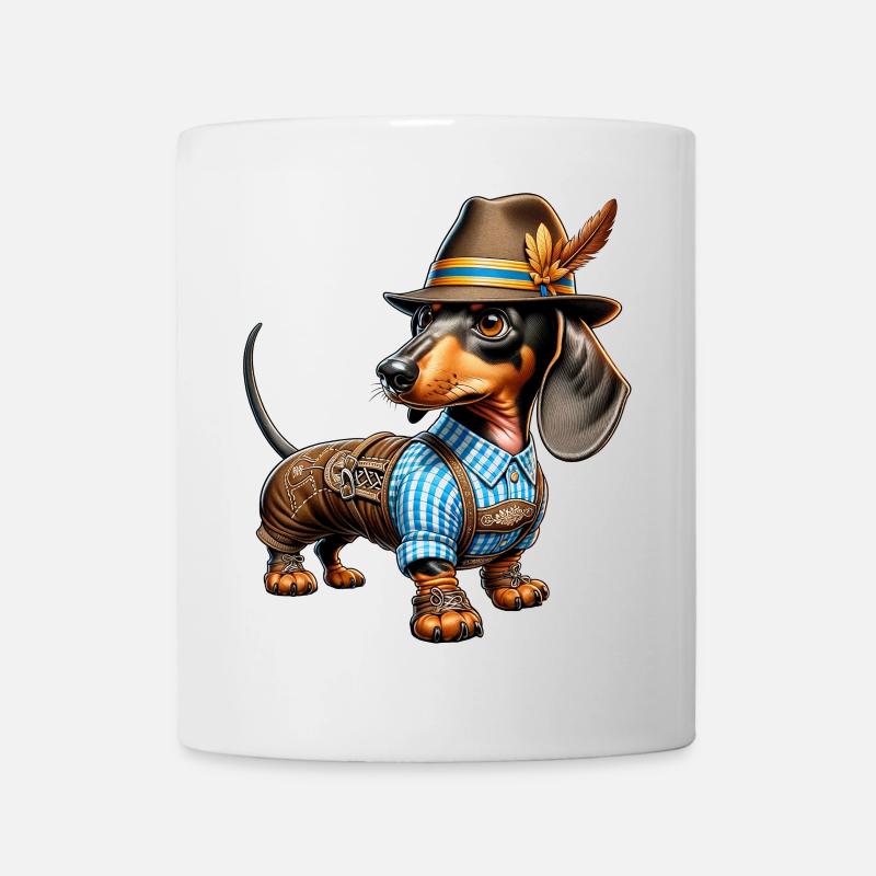 Teckel Bayern - Mug blanc - blanc