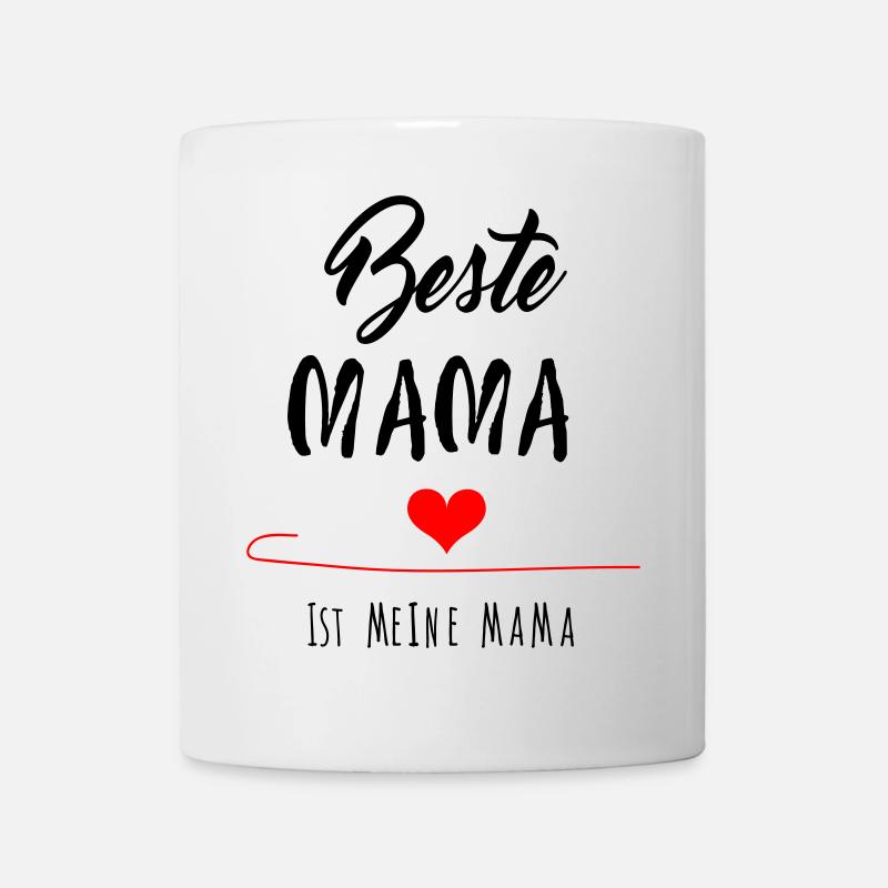 beste Mama, Muttertag - Tasse - Weiß
