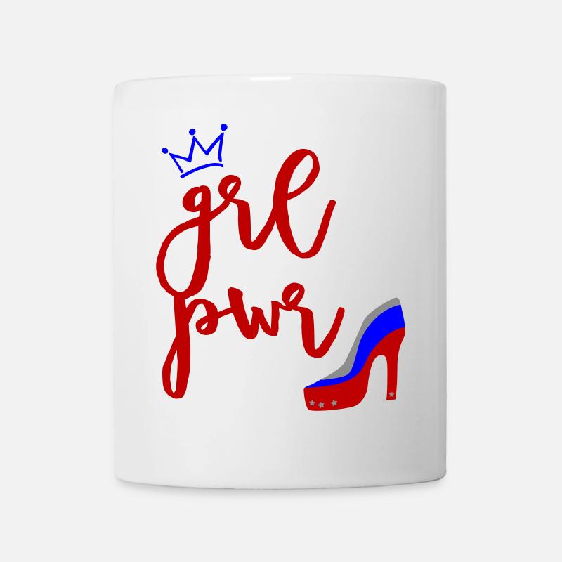 Girl Power - Tasse - Weiß