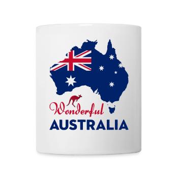 Merveilleuse Australie - Mug blanc - blanc - Devant