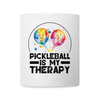 Pickleball is My Therapy - Mug - white - Front